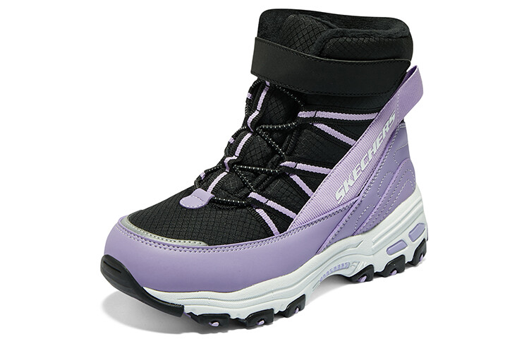 Кроссовки Skechers Girls Kids Outdoor Shoes GS High-top, цвет Lavender — фото 3