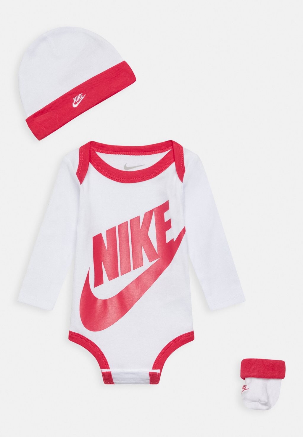 

Комплект FUTURA LOGO BABY SET Nike Sportswear, цвет white pink
