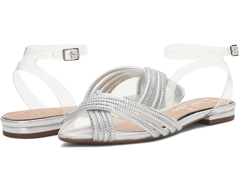 

Балетки Jessica Simpson Chavi, цвет Clear/Silver