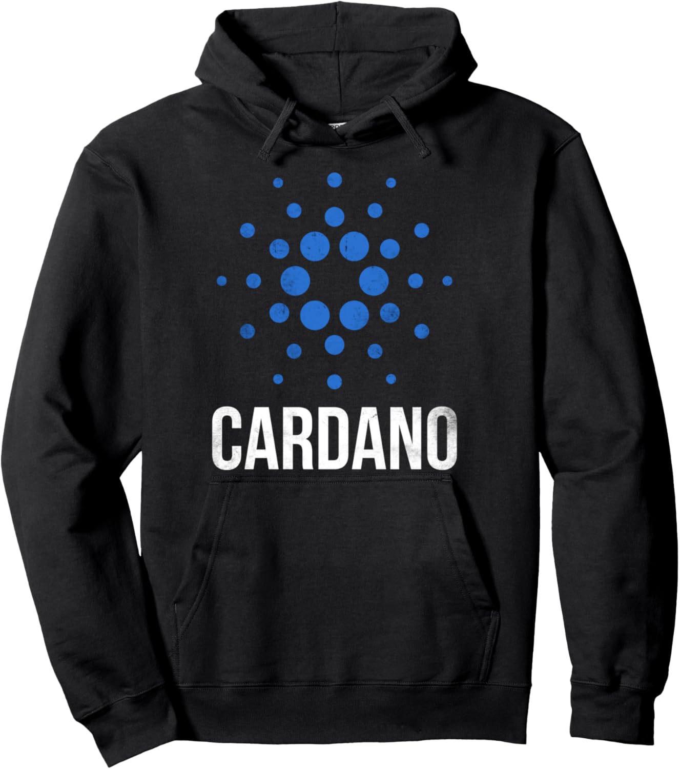 

Винтажная ретро-толстовка Cardano ADA с эффектом потертости, черная Cardano Ada Vintage Tees Co
