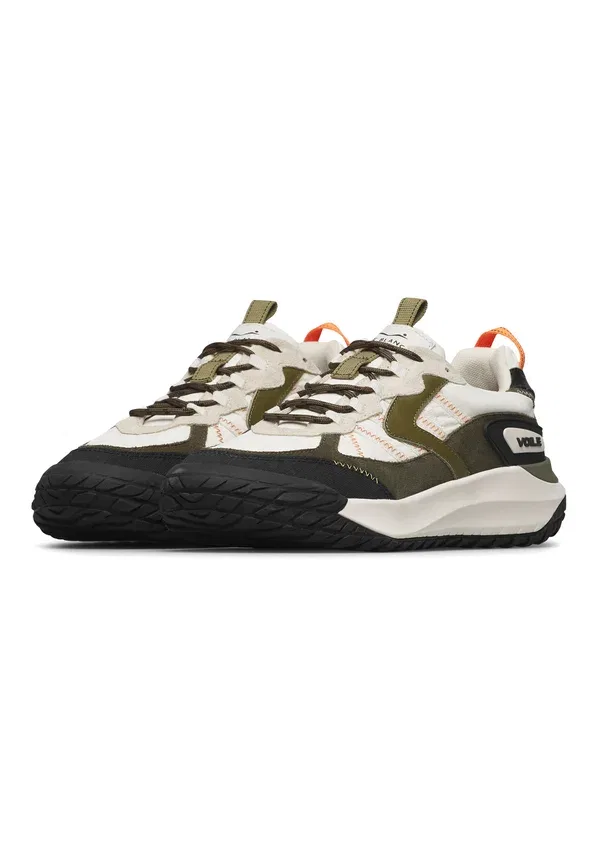 Кроссовки Club act 2 m. trainers Voile Blanche, военно-зеленый-белый-черный — фото 3