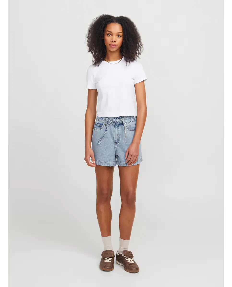 

Свободные женские джинсовые шорты Jack & Jones, светло-голубой