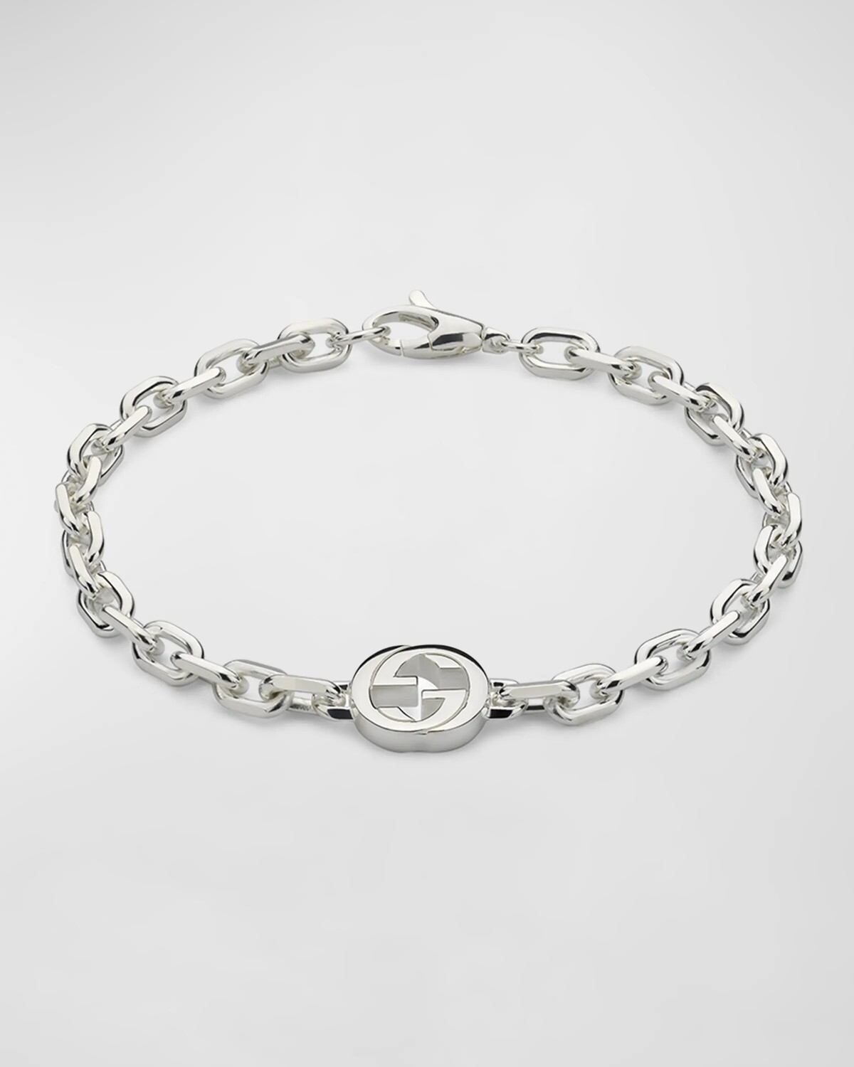 

Браслет Interlocking G из стерлингового серебра 925 пробы Gucci