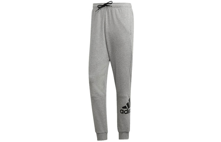 

ESSENTIALS Трикотажные спортивные штаны мужские светло-серые Adidas, серый