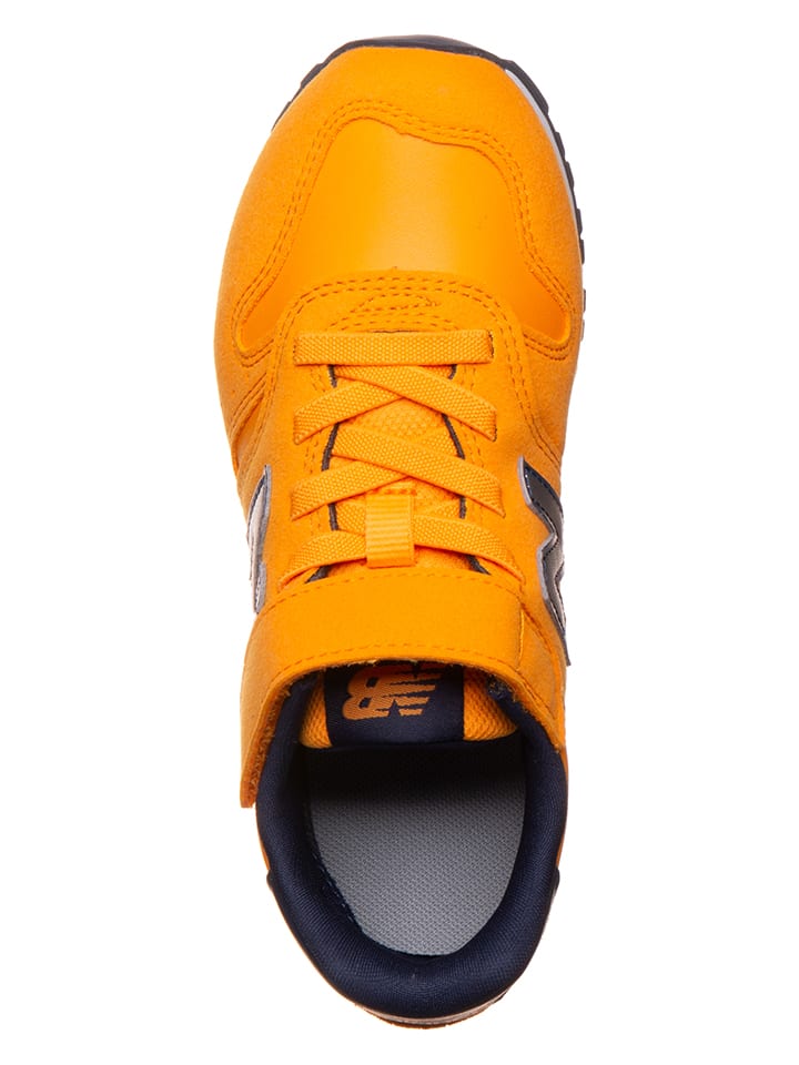 Кроссовки на шнуровке New Balance, оранжевый — фото 4