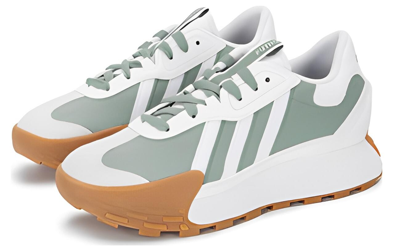 Кроссовки Adidas Neo Futro Mixr Lifestyle Unisex, серый/белый/коричневый — фото 3