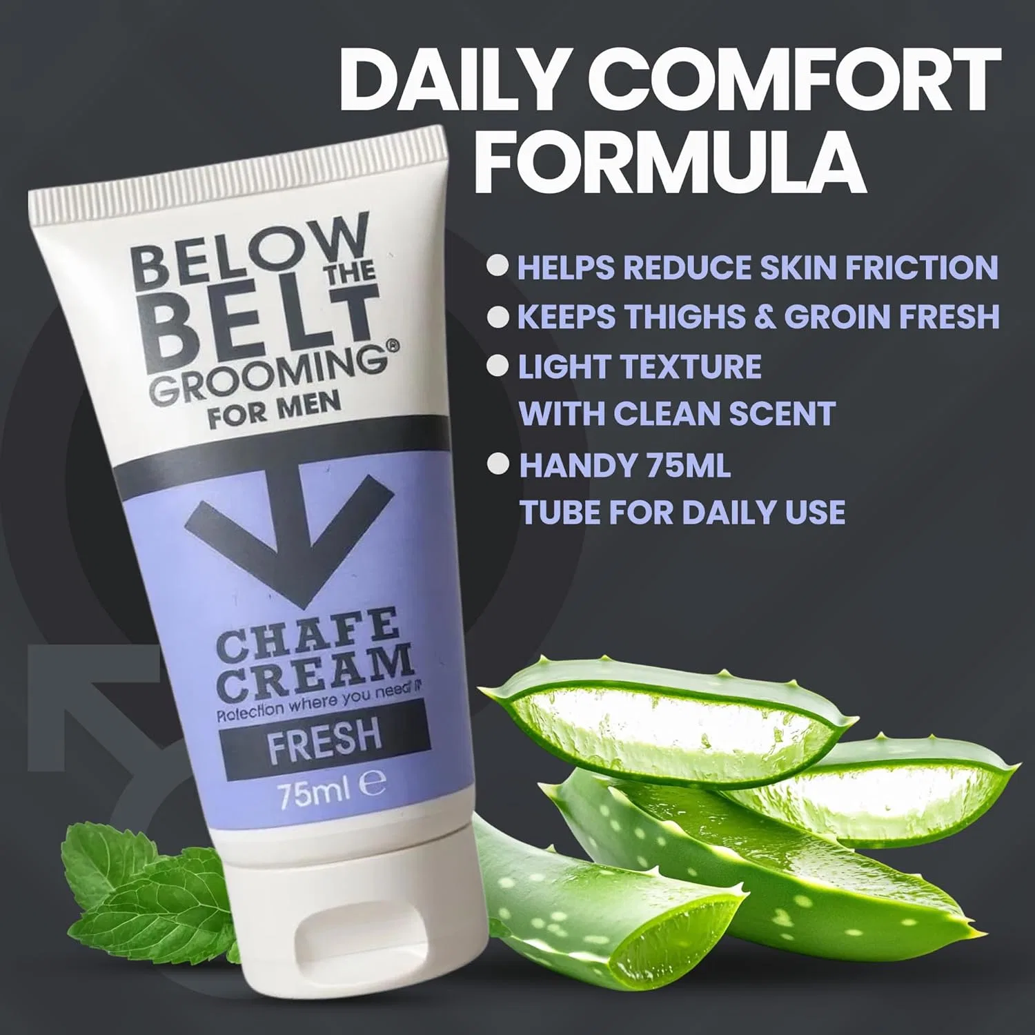 Крем Below The Belt Anti-Scheuercreme для мужчин, 75 мл, двойная упаковка Below The Belt Grooming — фото 2