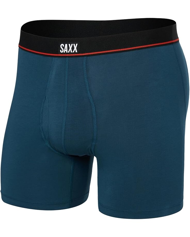 

Боксеры SAXX UNDERWEAR Non-Stop Stretch Cotton Boxer Brief Fly, цвет Hurricane