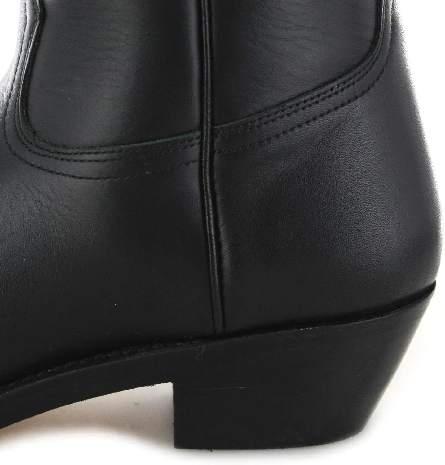 Ботинки FB Fashion Boots 650 Pull Up из черной кожи для мужчин и женщин, черные ковбойские ботинки — фото 4