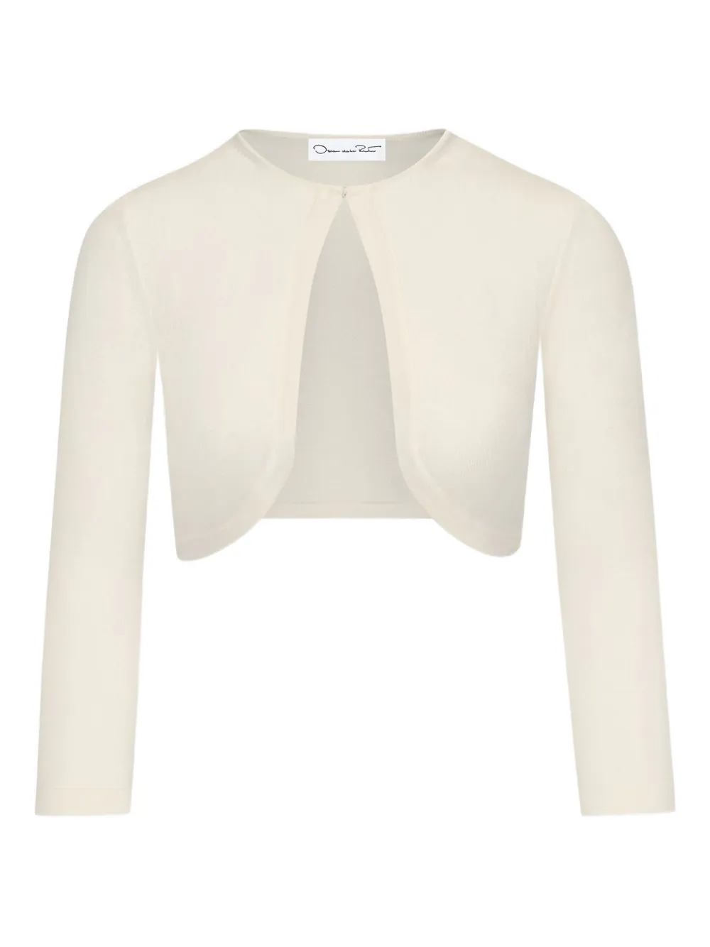 

Болеро с рукавами три четверти Oscar De La Renta, нейтральный