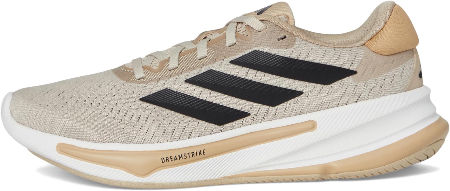 Кроссовки adidas Kids Supernova Step Running Shoes, цвет Wonder Beige/Black/Warm Sandstone — фото 4