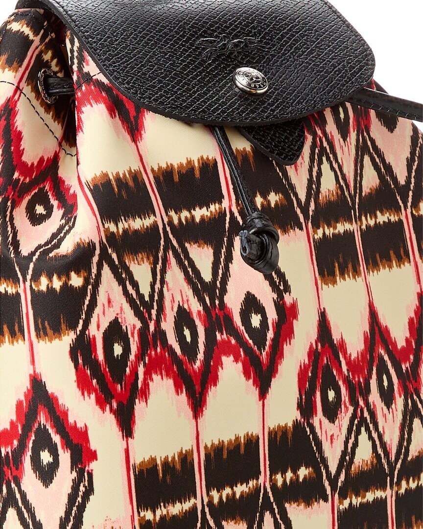 

Рюкзак Longchamp Le Pliage Ikat из нейлона и кожи, белый