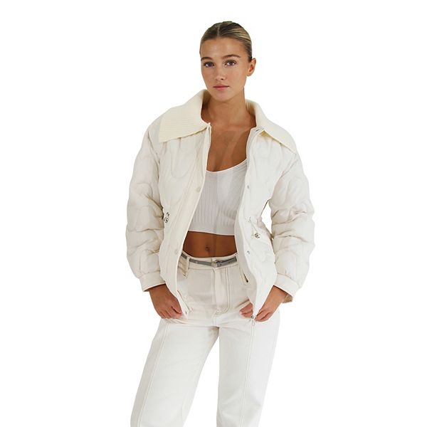 

Куртка See you again с простежкой Belle & Bloom, White