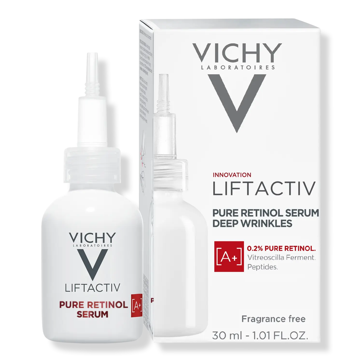 

Сыворотка LiftActiv Pure Retinol для борьбы с глубокими морщинами Vichy