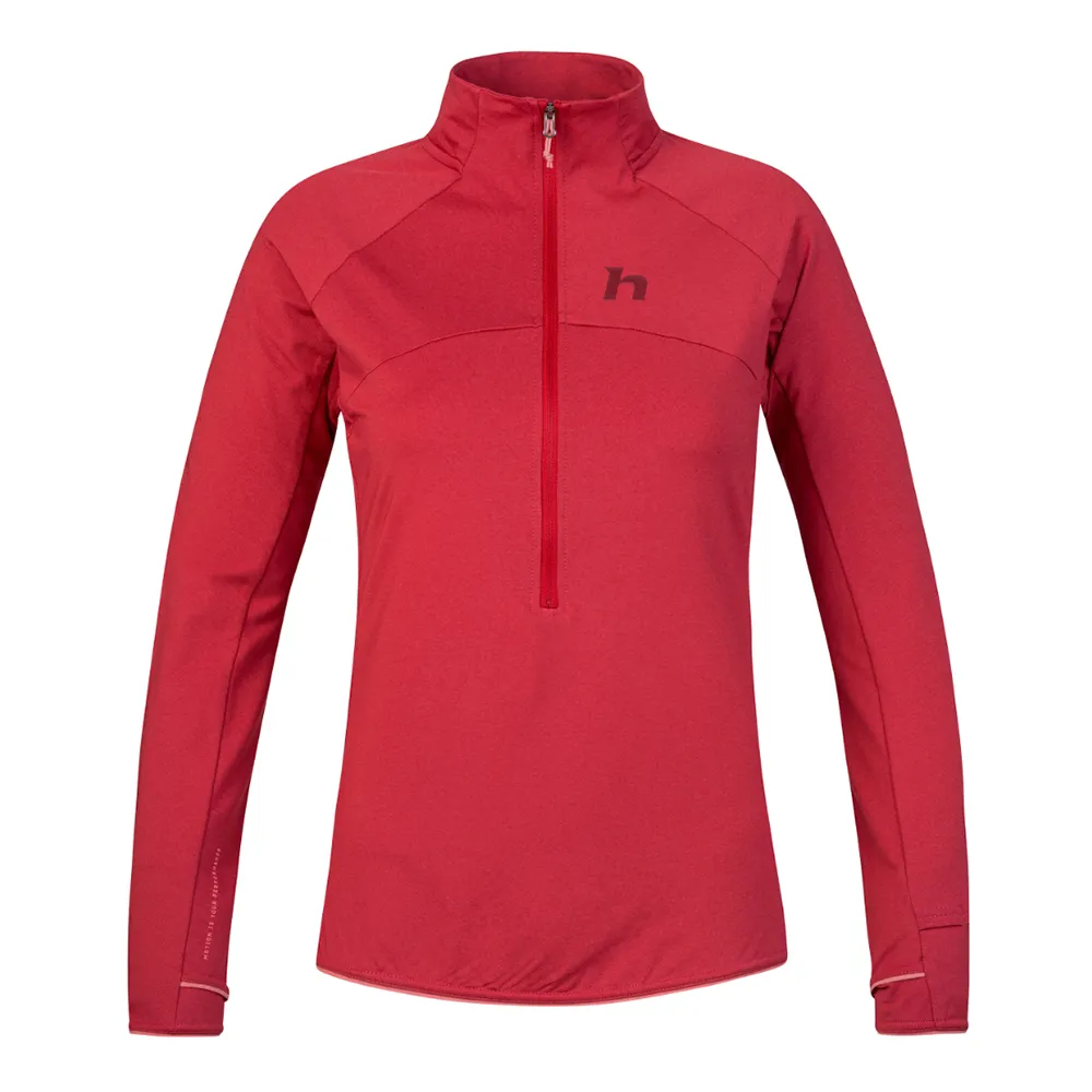 

Флис Hannah Eli half zip, розовый