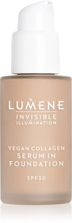 

Легкая основа с питательным эффектом Lumene Invisible Illumination Vegan Collagen Serum in Foundation, SPF 30 2 30 ml