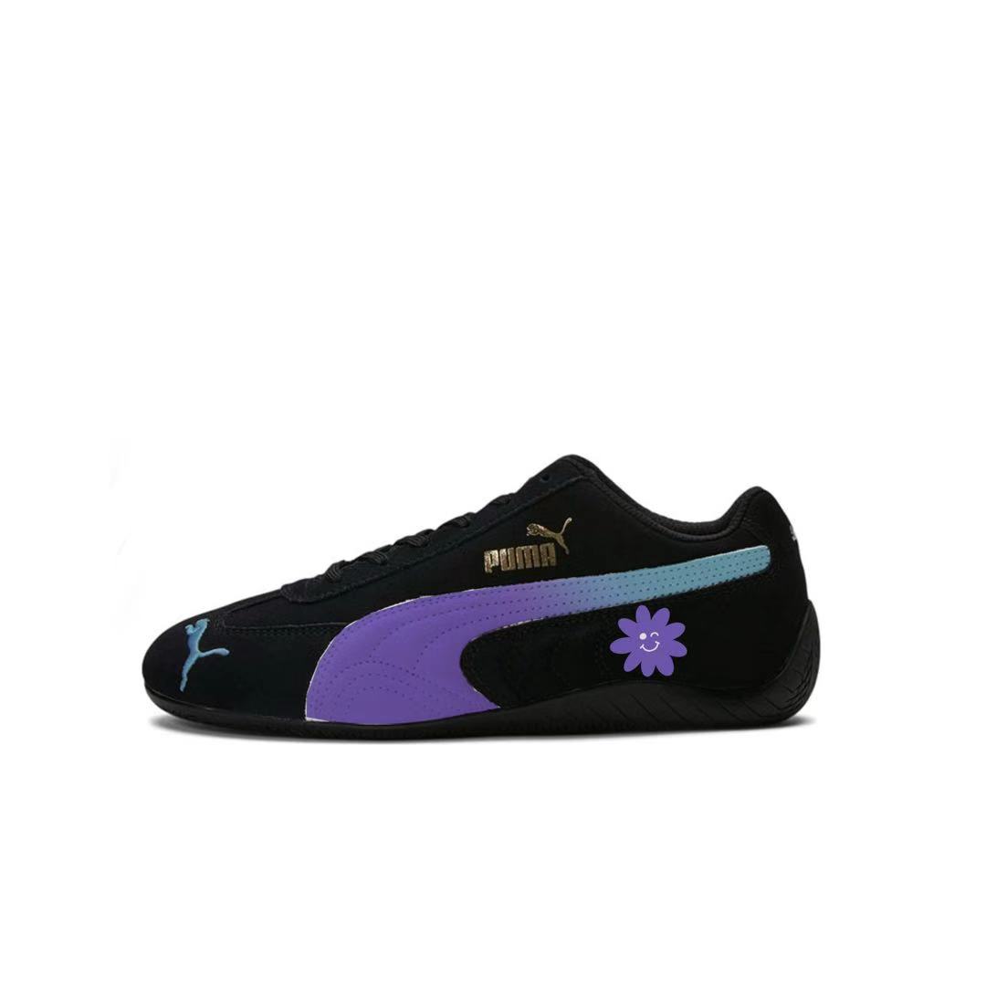 

PUMA Кроссовки Speedcat Collection Abrasion Resistant Low top Casual Shoes Unisex Black Purple