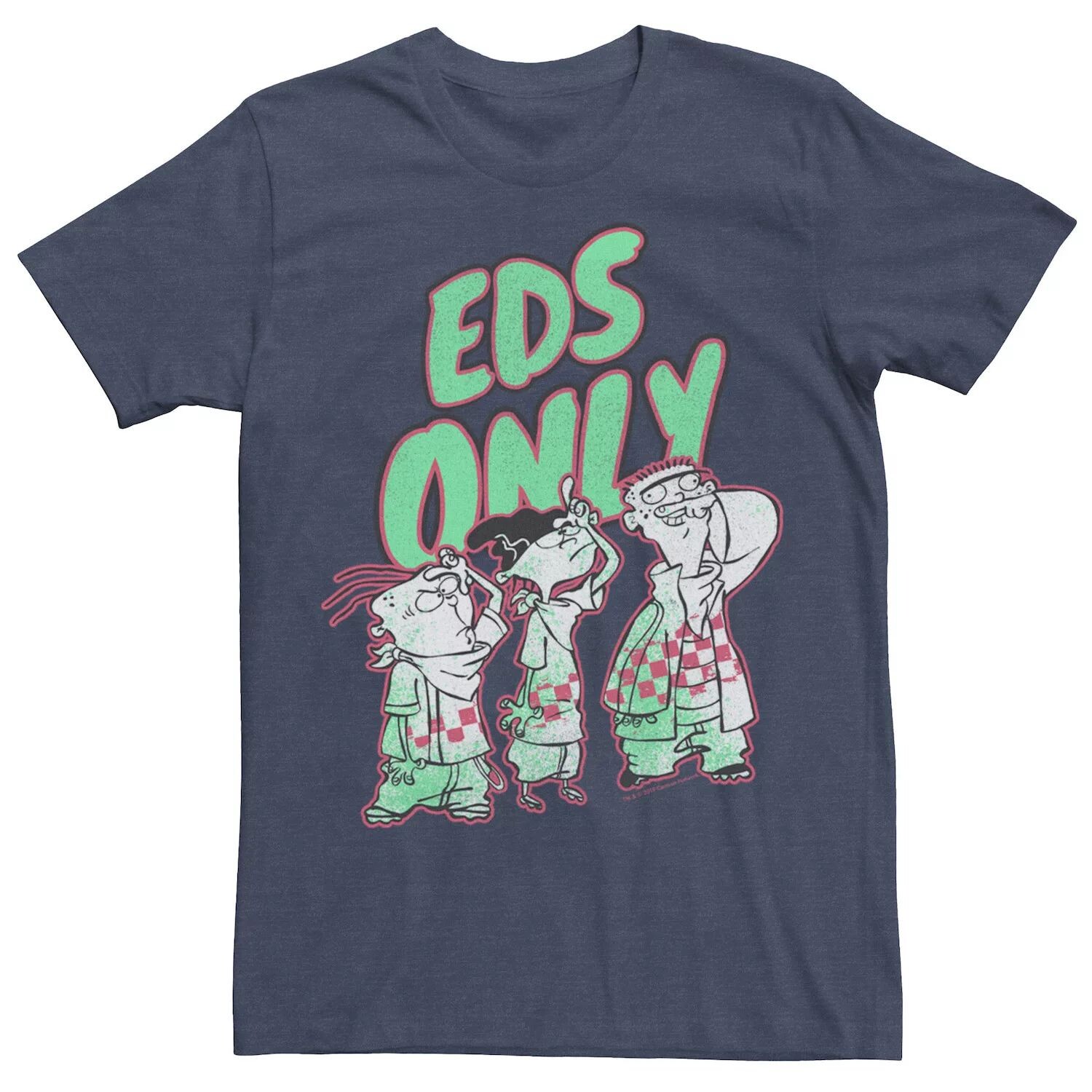 

Мужская футболка с портретом Ed, Edd & Eddy Eds Only Licensed Character