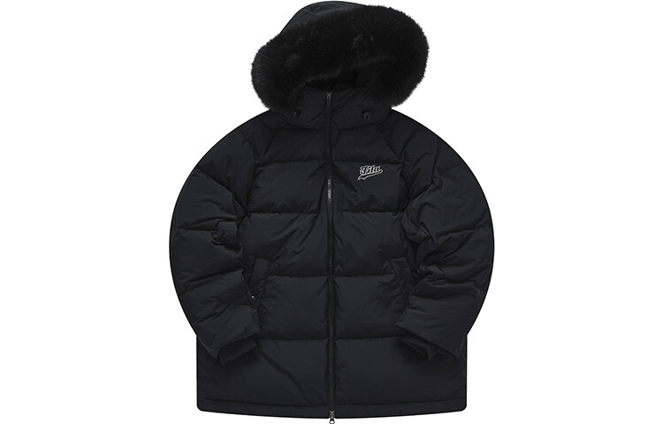 

Пуховик женский Pitch Black Fila Fusion