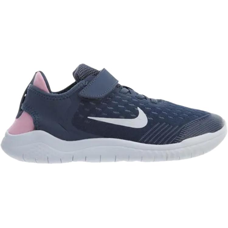 Free RN 2018 низкие детские кроссовки для бега kids' Nike, синий — фото 3