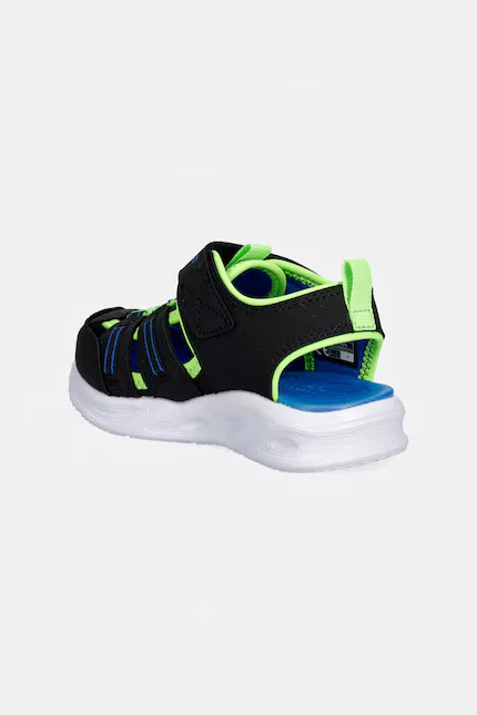 Сандалии детские SOLA GLOW SANDAL-HYPER-COAST Skechers, черный — фото 3
