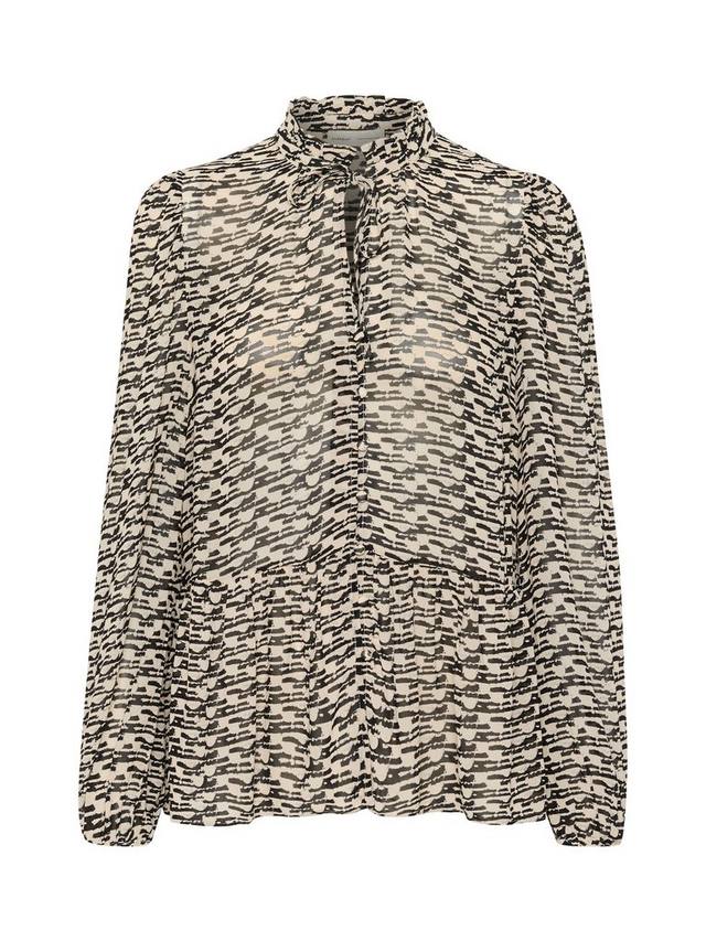 

Прозрачная рубашка с рисунком сесси InWear, цвет Neutral/Multi