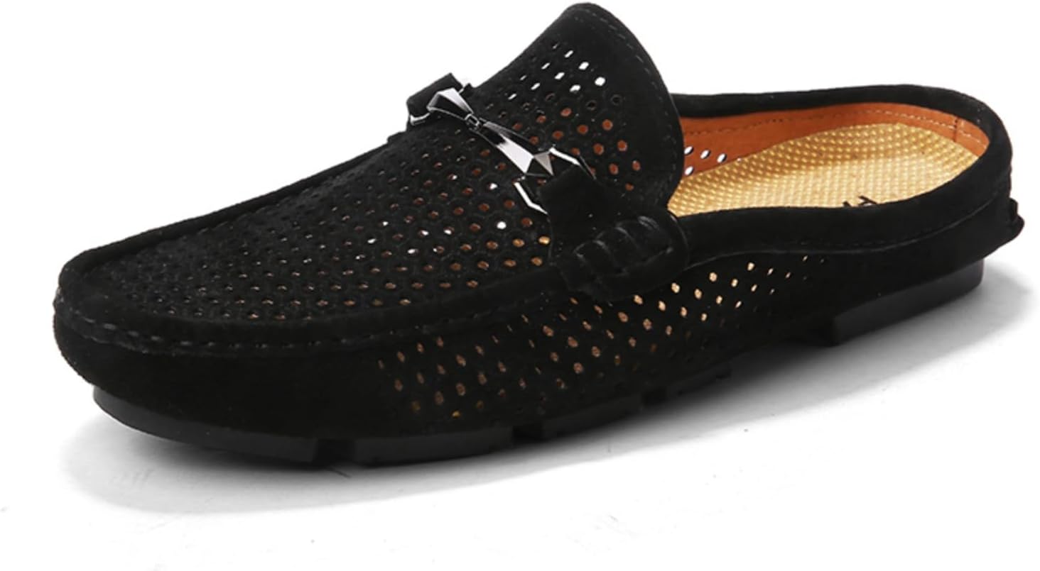 

Мужские лоферы Kpdwfms с лазерной отделкой - удобная обувь, повседневная и для путешествий, черный