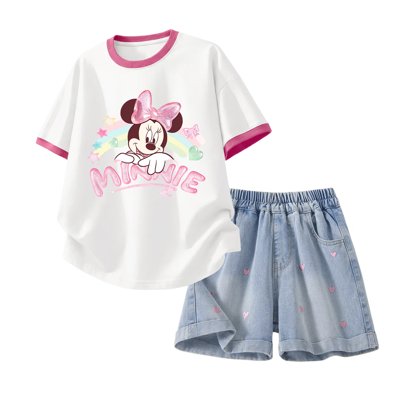 Спортивный костюм для детей Disney Crystal White Red
