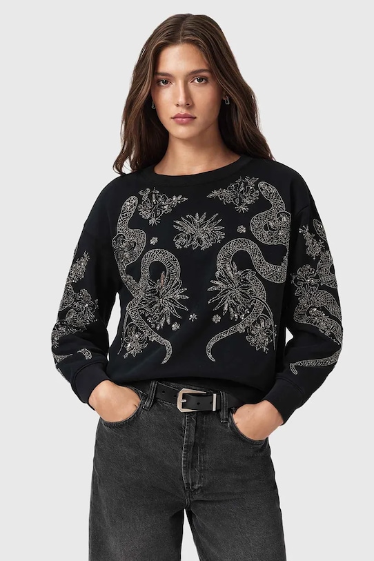 Свитер Allsaints, черный