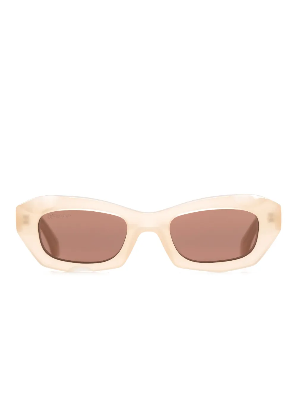 

Солнцезащитные очки Venezia в оправе 'кошачий глаз' Off-White Eyewear, коричневый