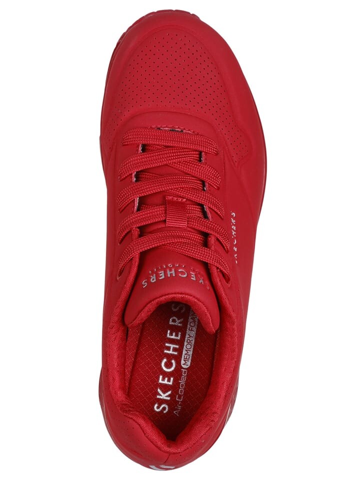 Низкие кроссовки Skechers Low UNO STAND ON AIR, красный — фото 4