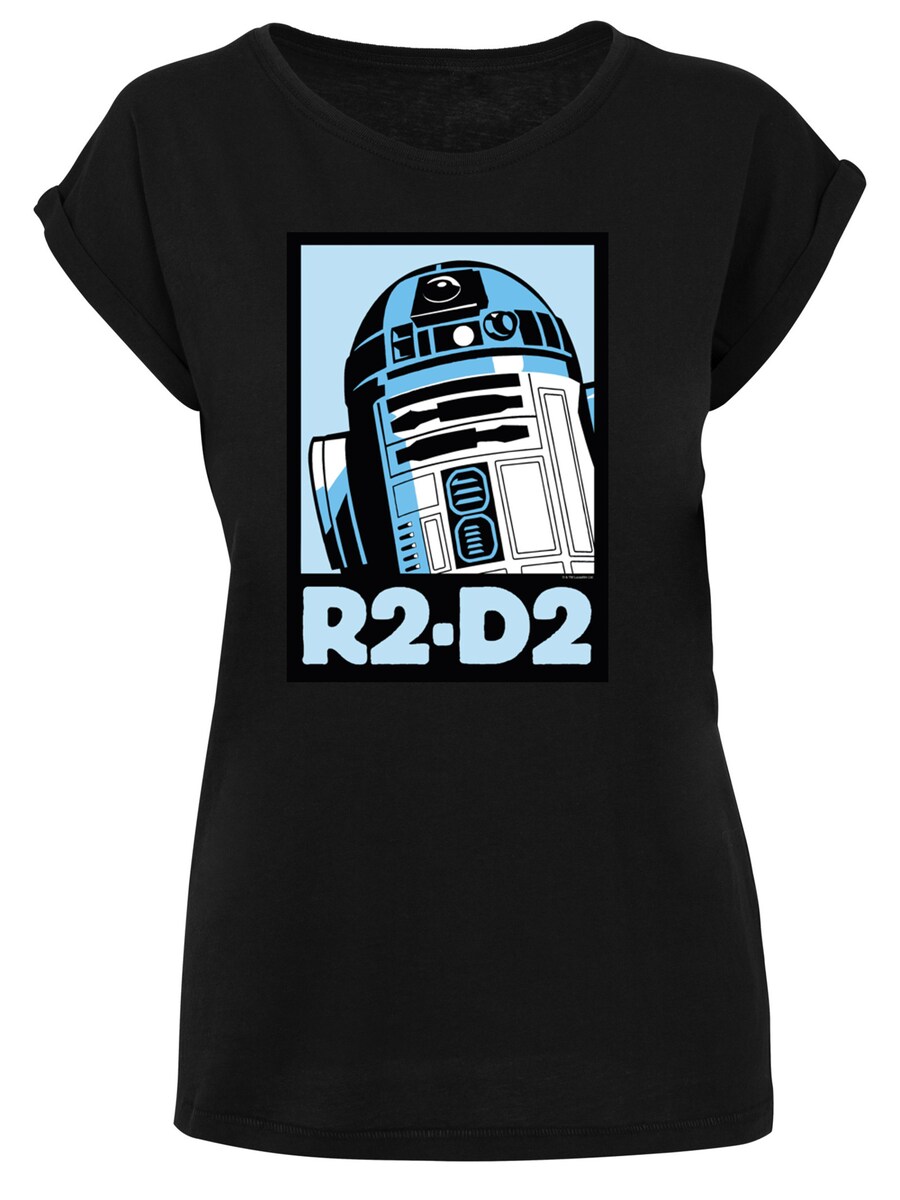 

Футболка F4NT4STIC Shirt Star Wars R2-D2 Poster, черный