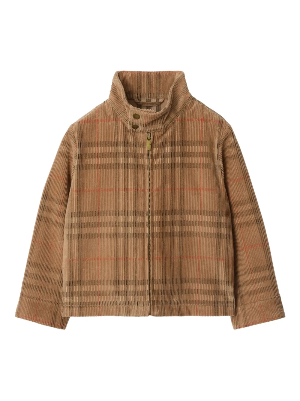 

Вельветовая куртка в клетку BURBERRY KIDS