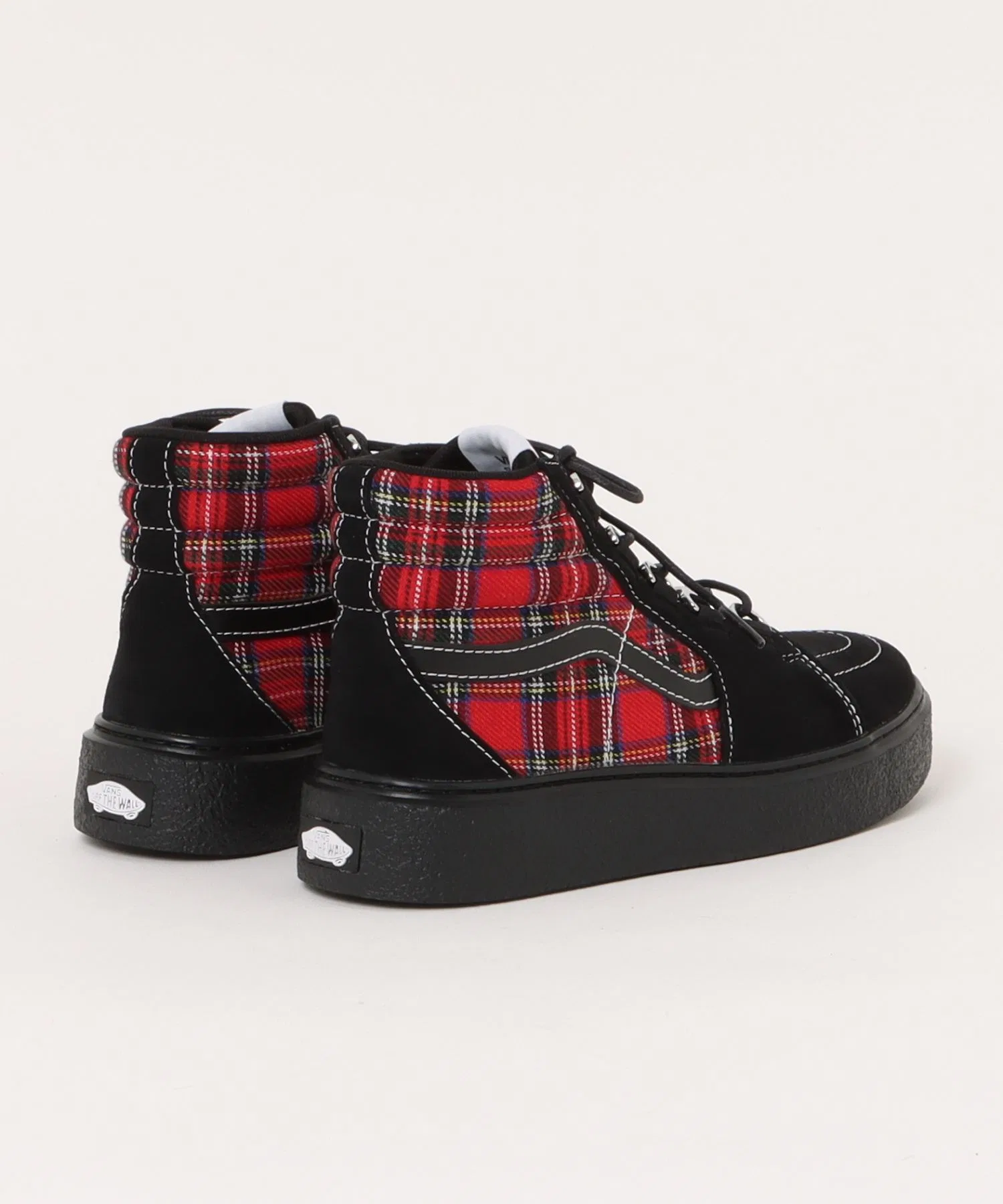 Мужские кроссовки VANS SK8-HI CRP TTN высокие сникерсы чёрные — фото 2