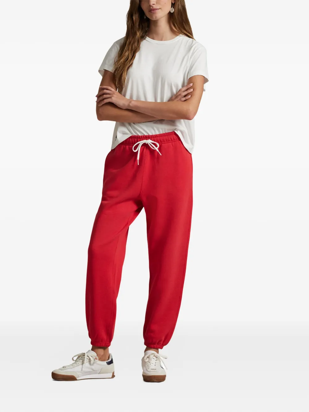 Спортивные брюки с логотипом Polo Pony POLO RALPH LAUREN, красный — фото 2