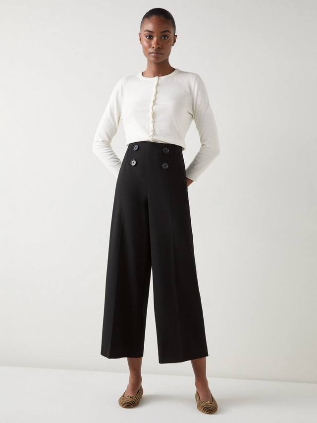 

Брюки Polly с застежкой на пуговицах L.K.Bennett, Black