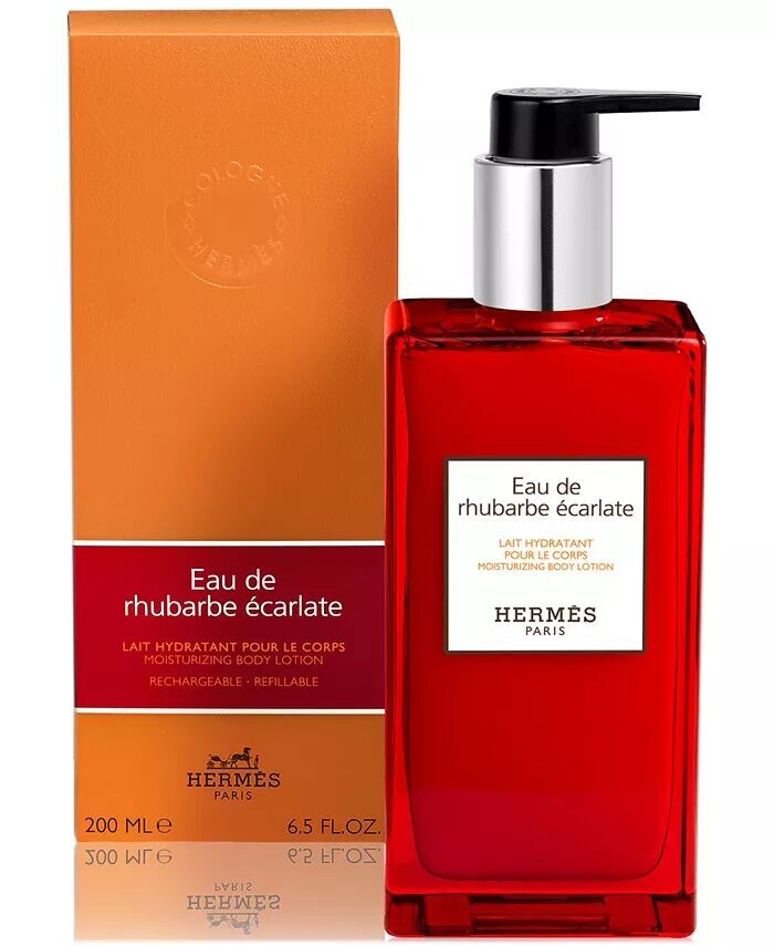 Увлажняющий лосьон для тела Eau de Rhubarbe Écarlate, 6,5 унций Hermès — фото 3