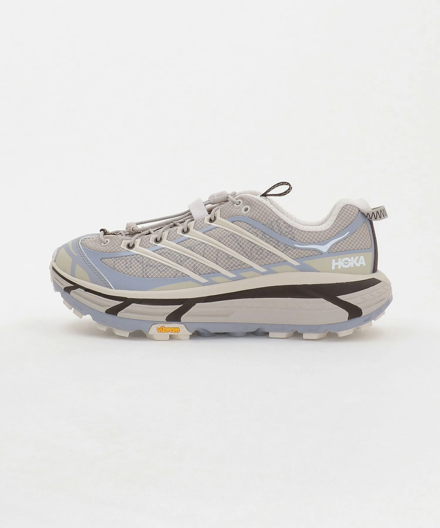 Мужские кроссовки для бега HOKA Mafate Three2 Wordmark серые