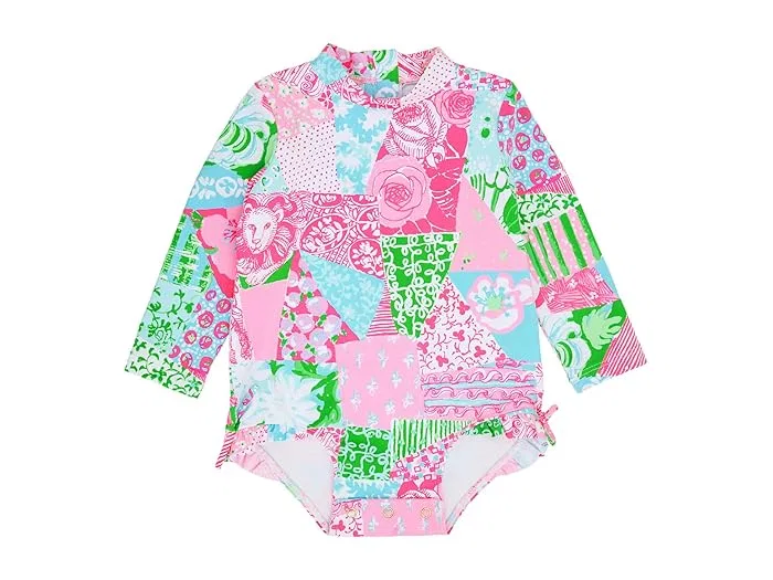 Купальник для младенцев Idella Lilly Pulitzer Kids, Multi Crazy Quilt