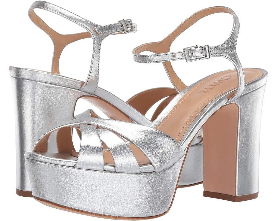 Туфли Schutz Keefa, цвет Prata Metallic Napa