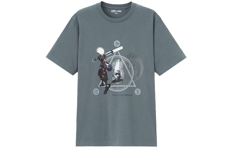 

Футболка X League Of Legends Co-branded Series унисекс зеленая Uniqlo, зеленый