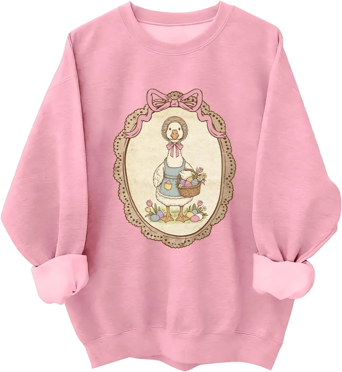 

Свитшот Funny Goose с цветочным принтом Kzggs