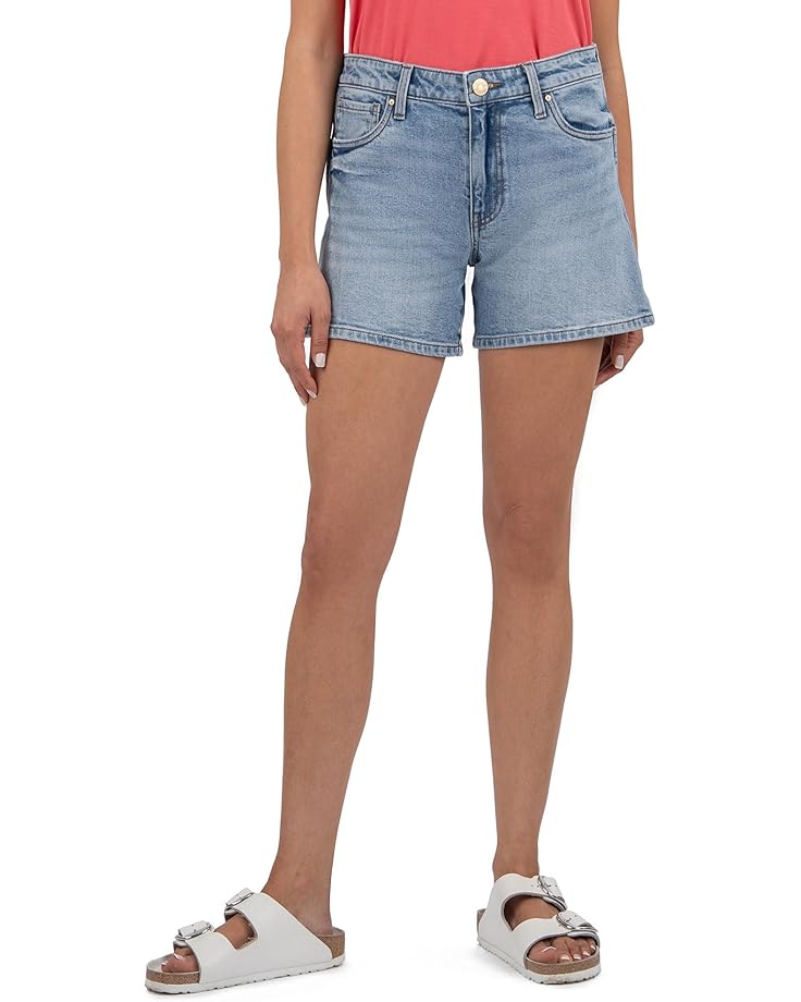 

Шорты KUT from the Kloth Jane High Rise Long Short With Regular Hem, цвет Peaceful with Medium Base Wash