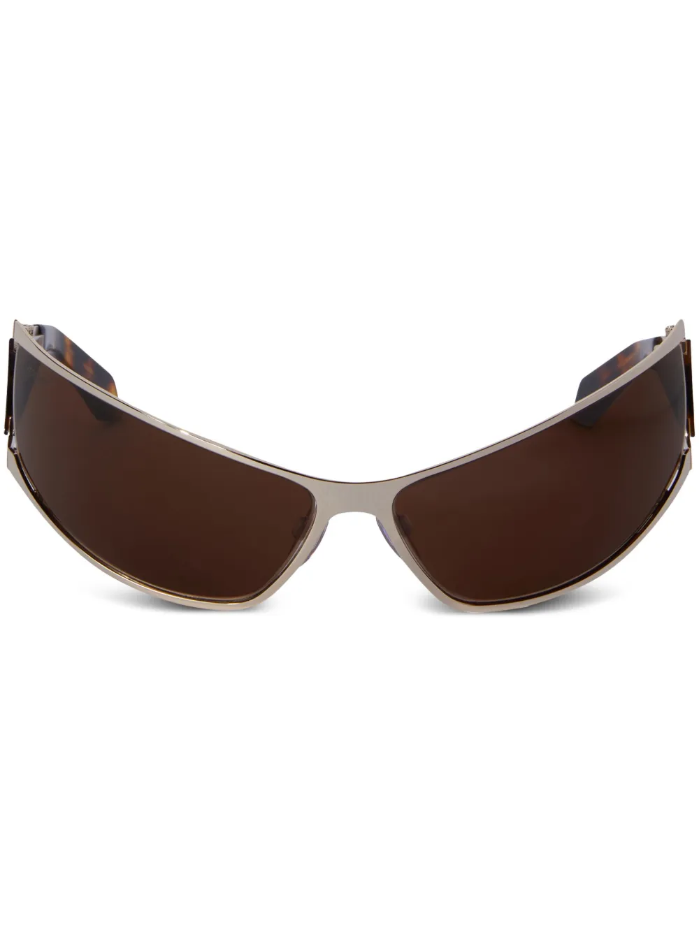 

Солнцезащитные очки Luna в оправе черепаховой расцветки Off-White Eyewear, коричневый