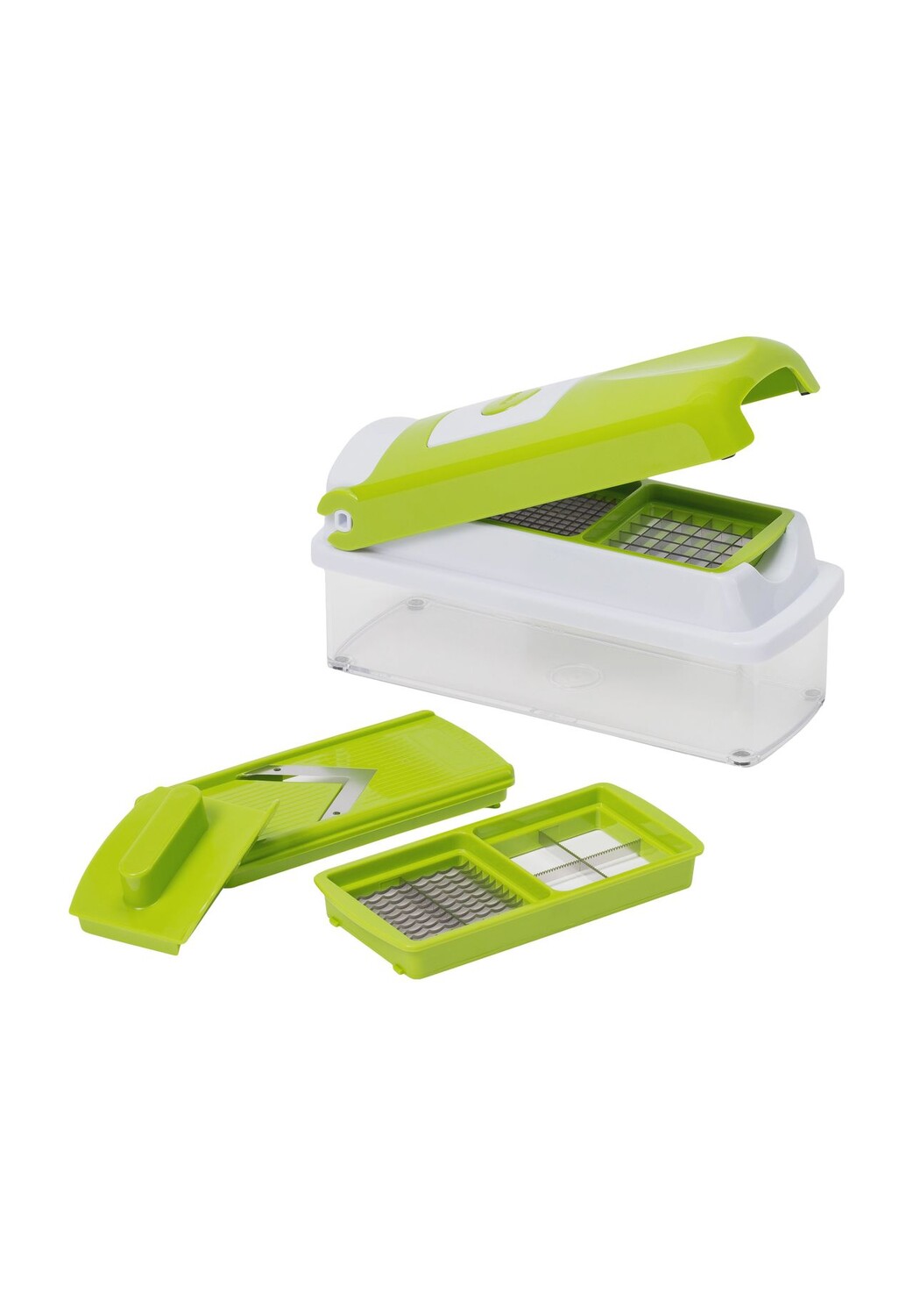 

Мультирезак Nicer Dicer Smart, 7 шт Genius, зеленый