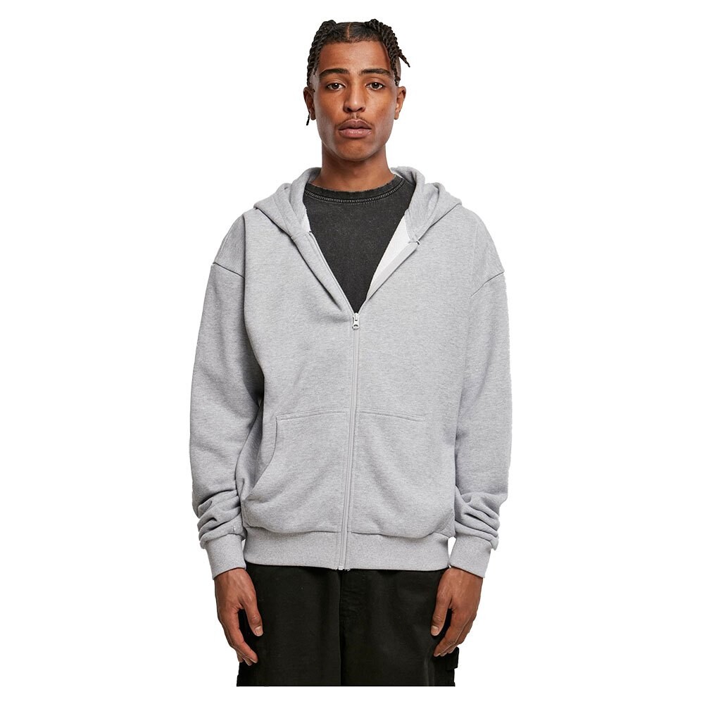 

Толстовка Build Your Brand Ultra Heavy Full Zip, серый