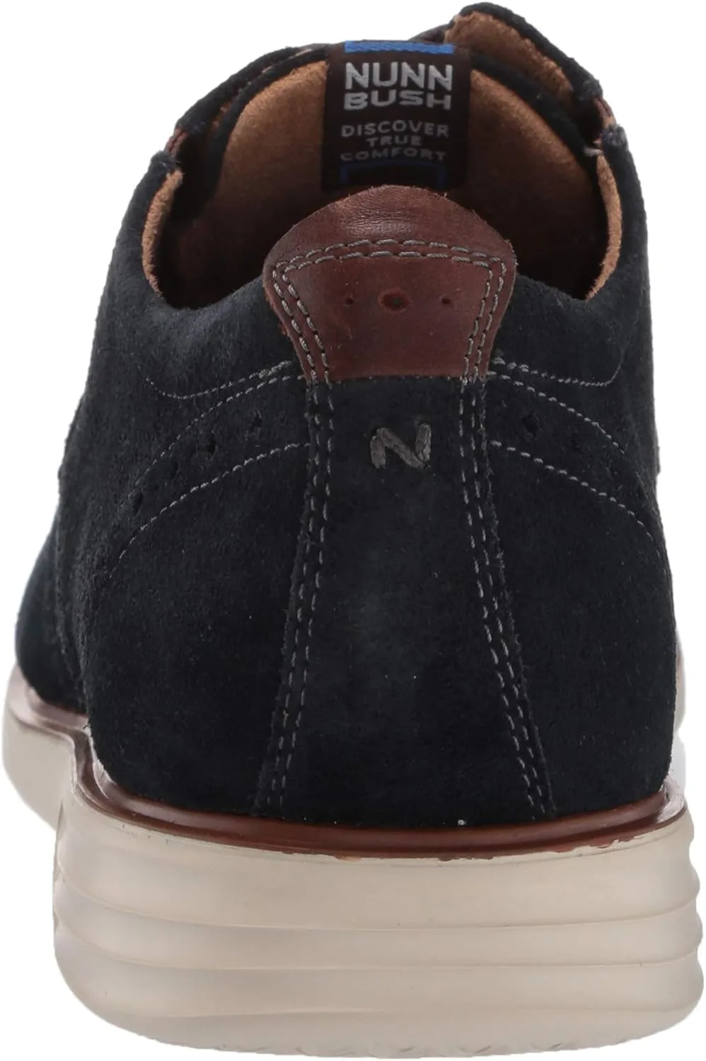 Мужские туфли Nunn Bush New Haven Wingtip Oxford, темно-синий — фото 3
