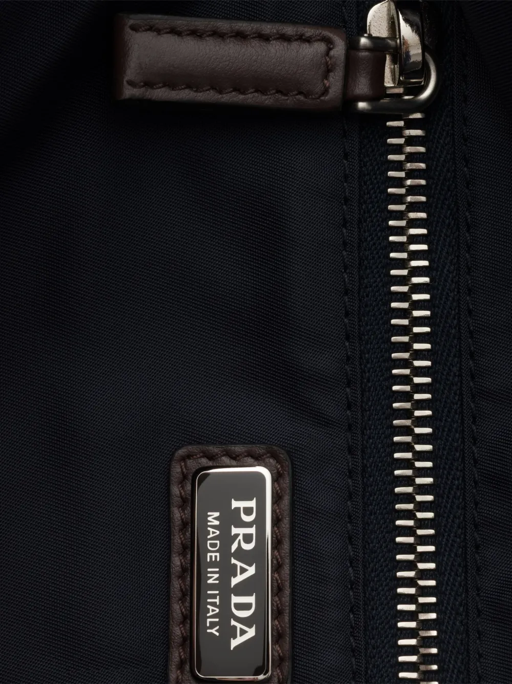 Несессер Speedrock из переработанного нейлона Prada, синий — фото 4