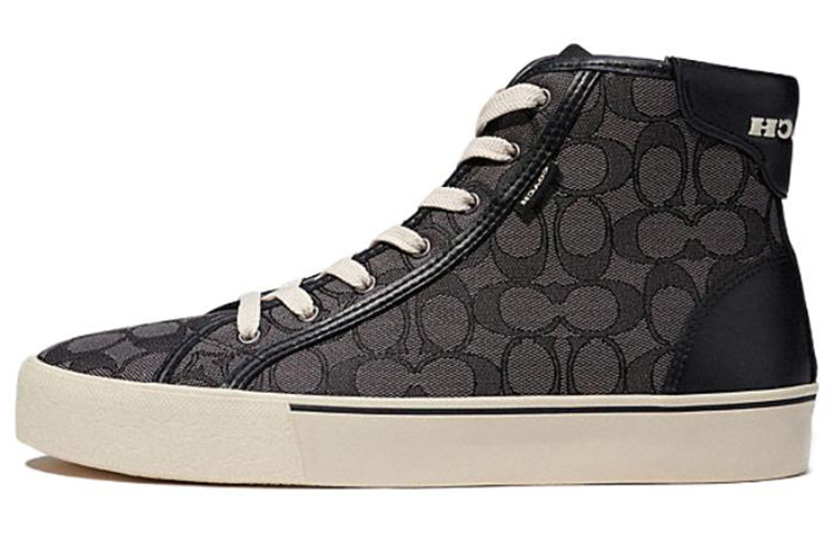 

COACH Кроссовки Skate High-Top для скейтбординга мужские черные