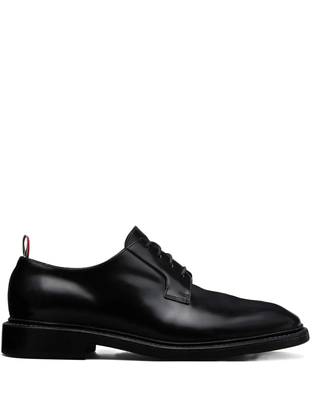 Дерби на шнуровке Thom Browne, черный